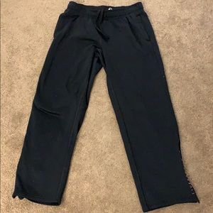 Nike Livestrong sweatpants with ankle zippers